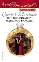 Cover of The Billionaire's Marriage Bargain