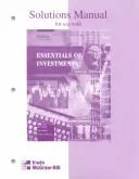 Cover of Solutions manual for use with Essentials of investments, third edition