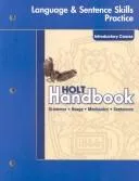 Cover of Holt Handbook Language and Sentence Skill Practice - Intro Course Paper Back