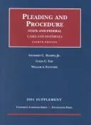 Cover of Hazard, Tait and Fletcher's Supplement to Cases and Materials on Pleading and Procedure 2001