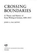 Cover of Crossing boundaries