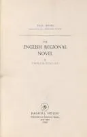 Cover of The English regional novel