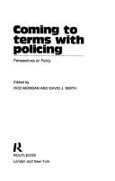 Cover of Coming to terms with policing