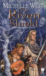 Cover of The riven shield