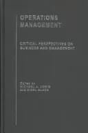 Cover of Operations management