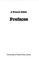 Cover of Prefaces
