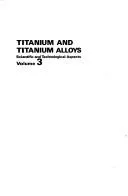 Cover of Titanium and Titanium Alloys