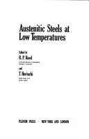 Cover of Austenitic steels at low temperatures