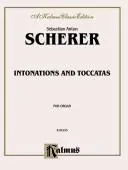Cover of Scherer Intonation and Toccatas