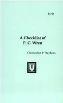 Cover of A Checklist of Percival Christopher Wren
