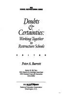 Cover of Doubts and Certainties