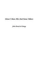Cover of Ghosts I have met and some others