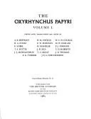 Cover of Oxyrhynchus Papyri 50/3522-3600 (Graeco-Roman Memoirs)