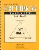 Cover of Edward De Bono's Cort Thinking: Teacher's Notes, Book 1