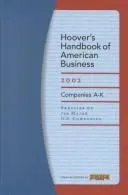 Cover of Hoover's Handbook of American Business 2002 (Hoover's Handbook of American Business, 2002)