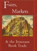 Cover of Fairs, markets and the itinerant book trade