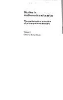 Cover of Studies in Mathematics Education