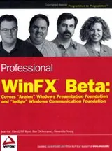 Cover of Professional WinFX Beta