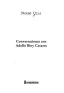 Cover of Conversaciones Con Adolfo Bioy Casares