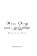 Cover of Cartas a Isidoro Escalera