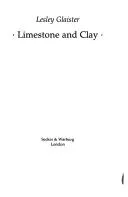Cover of Limestone and clay