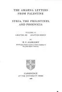 Cover of The Amarna letters from Palestine