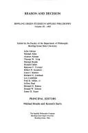 Cover of Reason and decision