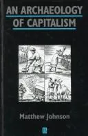 Cover of An archaeology of capitalism