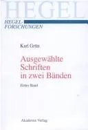 Cover of Ausgewählte Schriften in zwei Bänden