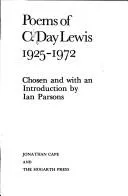 Cover of The poems of C. Day Lewis, 1925-1972
