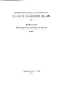Cover of Corpus flaubertianum
