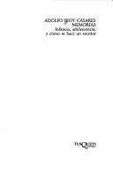 Cover of Memorias