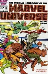 Cover of Official Handbook of the Marvel Universe