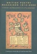 Cover of British poetry magazines, 1914-2000