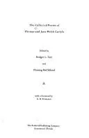 Cover of The Collected Poems of Thomas and Jane Welsh Carlyle