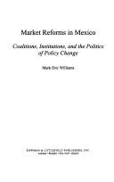 Cover of Market reforms in Mexico