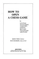 Cover of How to Open a Chess Game