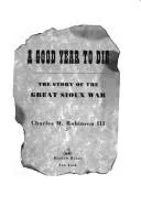 Cover of A good year to die