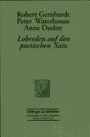 Cover of Lobreden auf den poetischen Satz