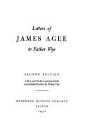 Cover of Letters of James Agee to Father Flye