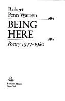 Cover of Being here