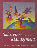 Cover of Sales force management
