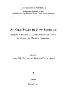 Cover of An Old state in new settings