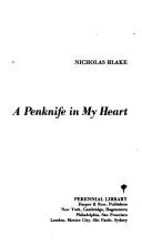 Cover of A penknife in my heart