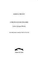 Cover of A propos de Baudelaire