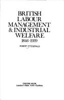 Cover of British labour management and industrial welfare 1846-1939