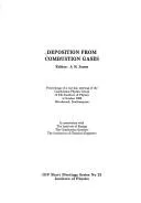 Cover of Deposition from Combustion Gases