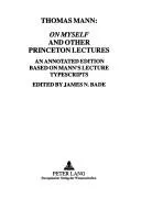 Cover of On myself and other Princeton lectures