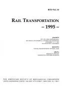Cover of Rail Transportation, 1995 (Rail Transportation, 1995 Vol. 10)