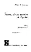 Cover of Poemas de los pueblos de España